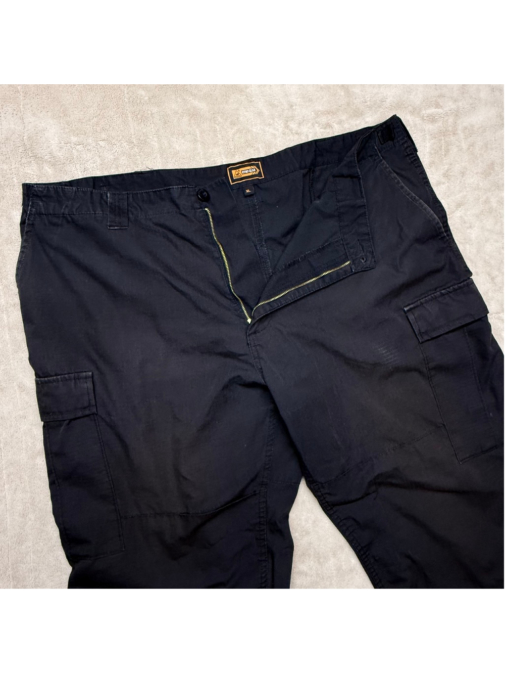Men's Ryno Gear Black Cargo Tactical Pants XL
